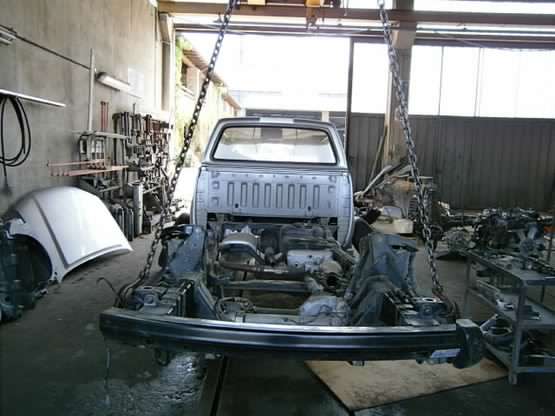 raddrizzatura telai jeep